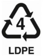 4 LDPE - polymer safe plastic recycling number